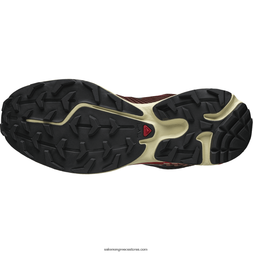 ανδρικά αθλητικά παπούτσια - xt-4 Salomon πικρή σοκολάτα/μους μόκα/φλογερό κόκκινο DXFPHB219