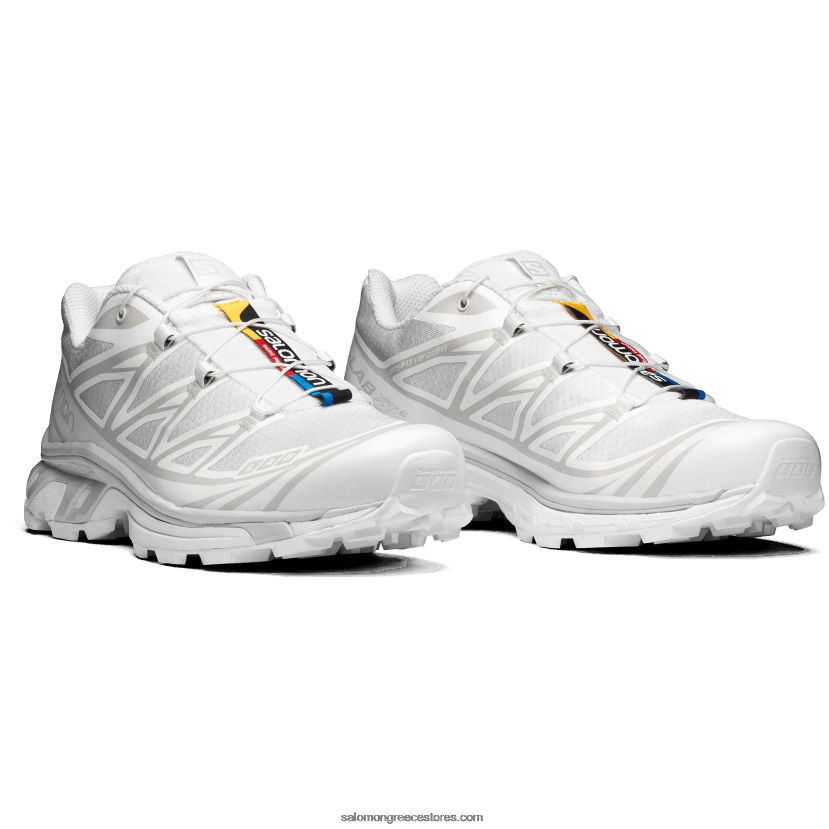 ανδρικά αθλητικά παπούτσια - xt-6 Salomon λευκό/σεληνιακό βράχο DXFPHB83