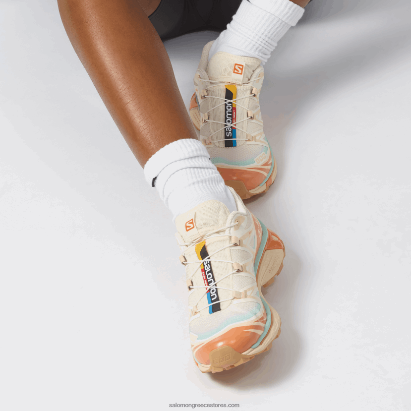 ανδρικά αθλητικά παπούτσια - xt-6 skyline Salomon πάγος βανίλιας/γιούκα/ηλιοψημένο DXFPHB130