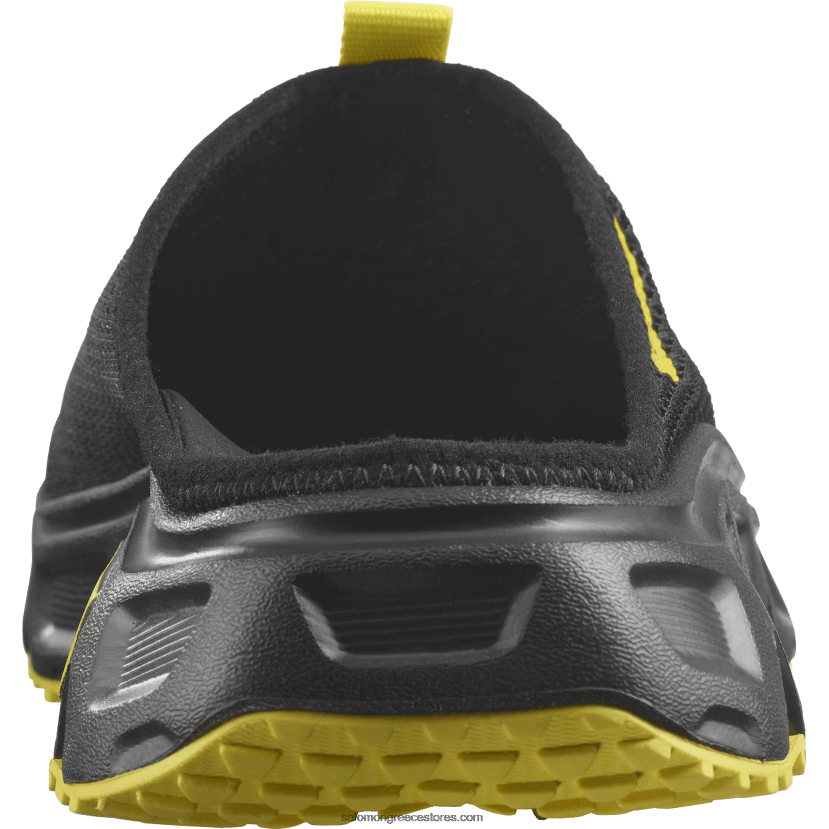 ανδρικά παπούτσια αποκατάστασης - reelax slide 6.0 Salomon μαύρο/νεραγκούλα DXFPHB1488