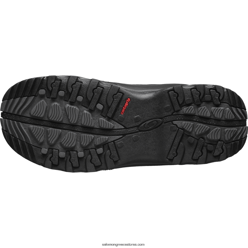 ανδρικές χειμερινές μπότες - toundra pro clima αδιάβροχες Salomon μαύρο/μαγνήτης DXFPHB1079