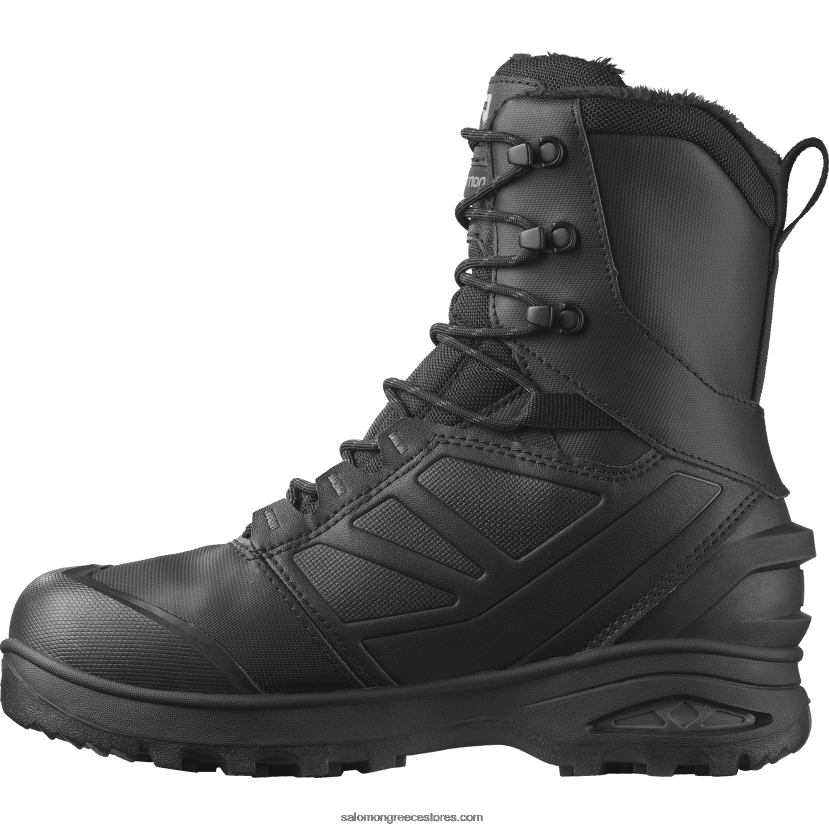 ανδρικές χειμερινές μπότες - toundra pro clima αδιάβροχες Salomon μαύρο/μαγνήτης DXFPHB1079