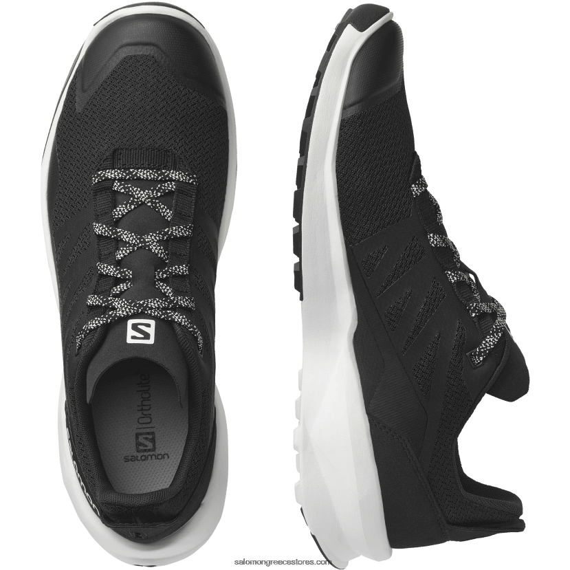 ανδρικά παπούτσια πεζοπορίας - περιπολικό Salomon μαύρο άσπρο DXFPHB47