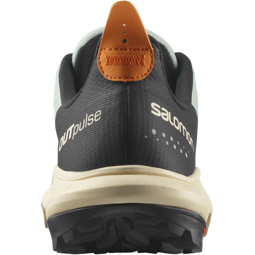 ανδρικά παπούτσια πεζοπορίας - outpulse Salomon σφυρήλατο σίδερο/λευκασμένη άμμος/ζωντανό πορτοκάλι DXFPHB29