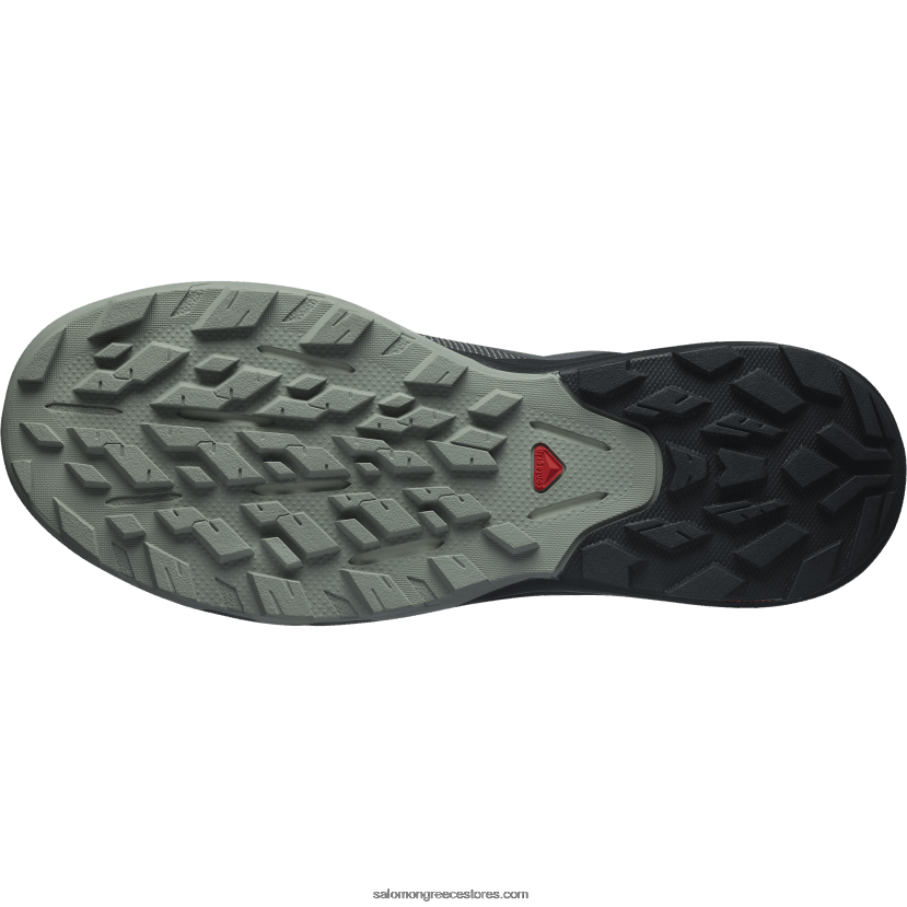 ανδρικά παπούτσια πεζοπορίας - outpulse gore-tex Salomon μαγνήτης/μαύρος/σφυρήλατο σίδερο DXFPHB44