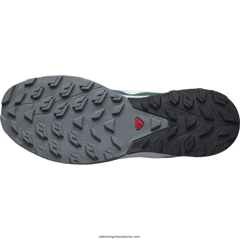 ανδρικά παπούτσια πεζοπορίας - outrise Salomon σεληνιακός βράχος/μαύρο/γαλάζιο του Αλγερίου DXFPHB23