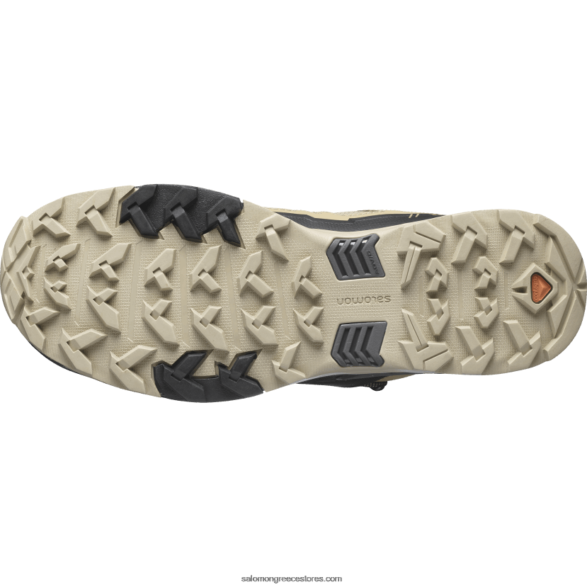 ανδρικές μπότες πεζοπορίας - x ultra 4 mid gore-tex Salomon φύκια/μαύρο/σαφάρι DXFPHB12