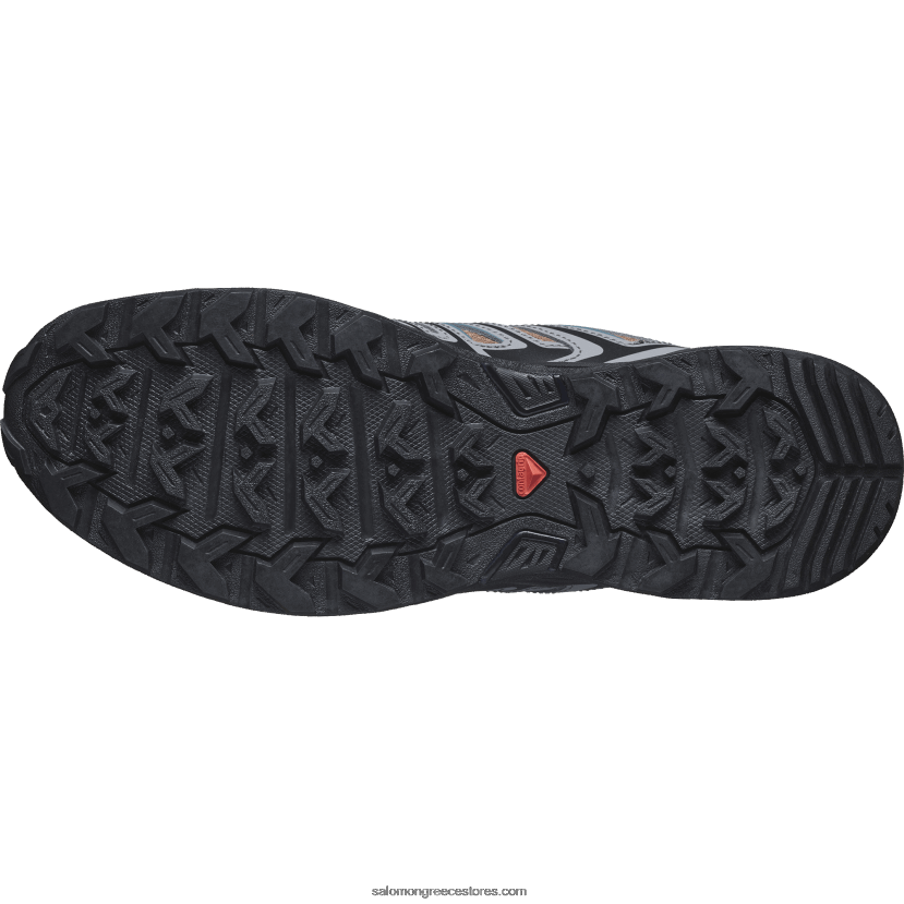 ανδρικά παπούτσια πεζοπορίας - x ultra pioneer aero Salomon καραμέλα/ήσυχη απόχρωση/γαλάζιο της αγριόπαπιας DXFPHB20