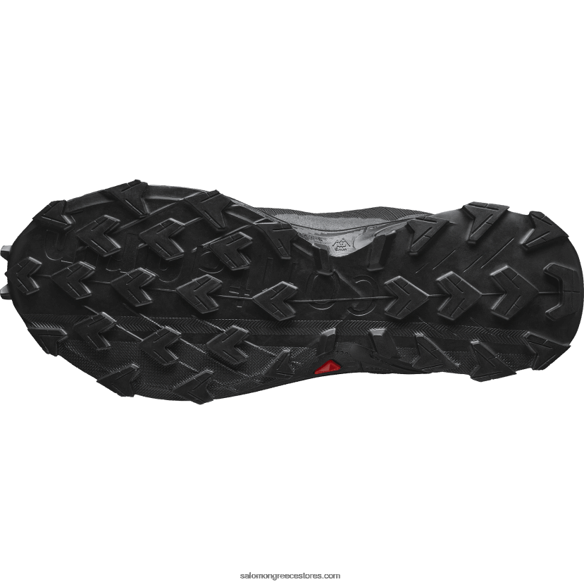 ανδρικά παπούτσια τρεξίματος - alphacross 4 gore-tex Salomon μαύρος DXFPHB1475