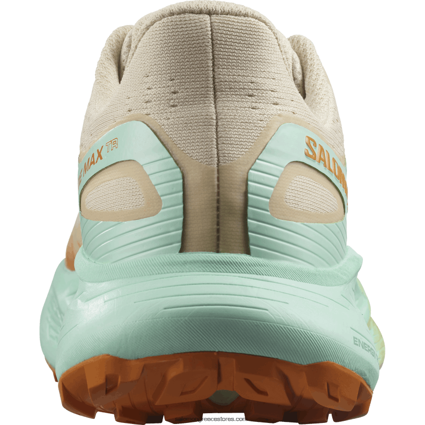 ανδρικά παπούτσια τρεξίματος - glide max tr Salomon λευκασμένη άμμο/γιούκα/πορτοκαλί πιπεριά DXFPHB1446