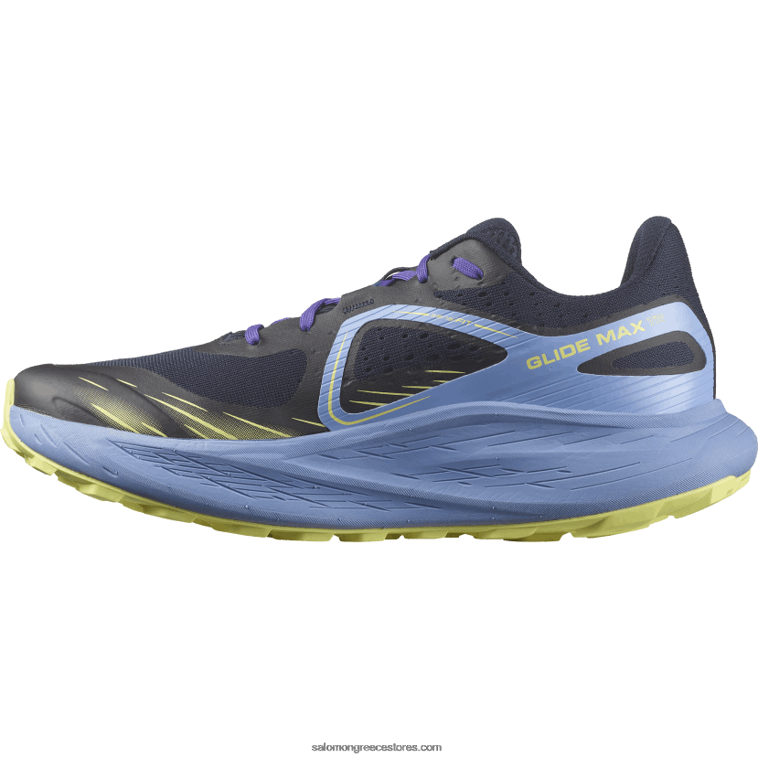 ανδρικά παπούτσια τρεξίματος - glide max tr Salomon ουρανός της Γρανάδας/σκούρο ζαφείρι/ηλιόλουστο ασβέστη DXFPHB1448