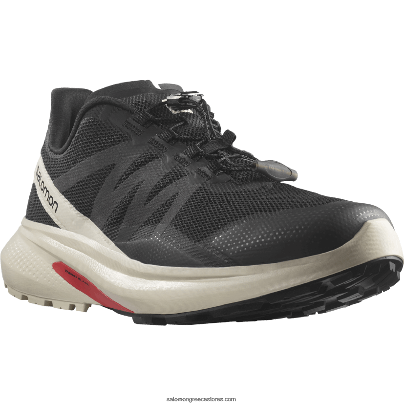 ανδρικά παπούτσια τρεξίματος - hypulse Salomon μαύρη/βροχερή μέρα DXFPHB1485