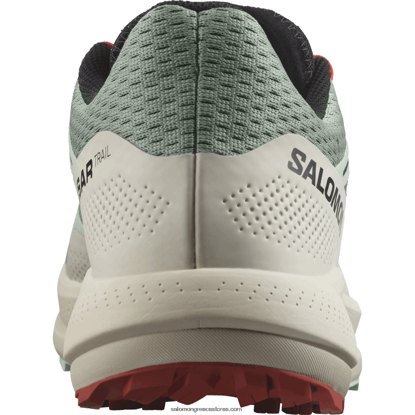 ανδρικά παπούτσια τρεξίματος - pulsar trail Salomon κρίνο pad/λευκασμένο aqua/καυτερή σάλτσα DXFPHB1464