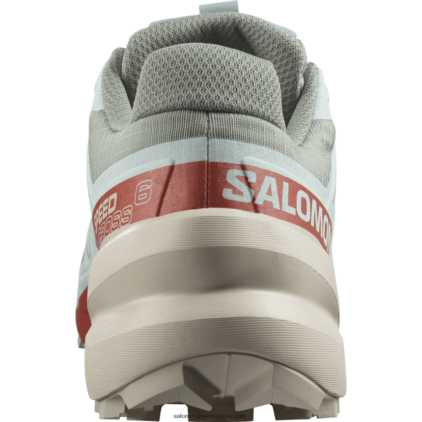 ανδρικά παπούτσια τρεξίματος - speedcross 6 Salomon κρίνο pad/βροχερή μέρα/λευκασμένο aqua DXFPHB1454