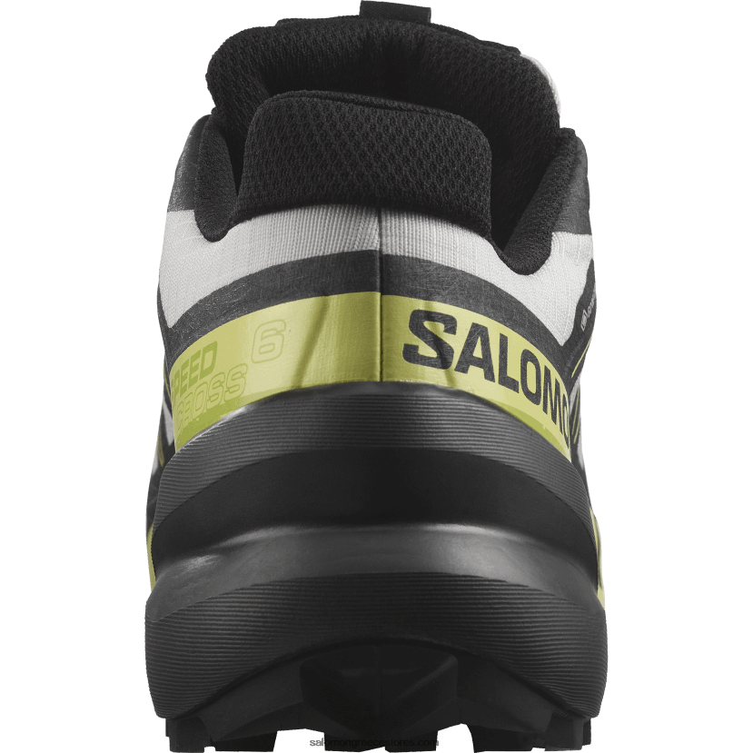 ανδρικά παπούτσια τρεξίματος - speedcross 6 gore-tex Salomon σεληνιακός βράχος/μαύρος/ηλιόλουστος ασβέστης DXFPHB1468