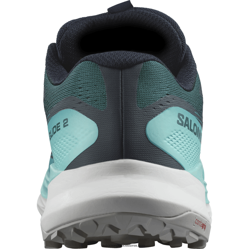 ανδρικά παπούτσια τρεξίματος - ultra glide 2 Salomon ατλαντικό βαθύ/μπλε λάμψη/φλογερό κόκκινο DXFPHB1438