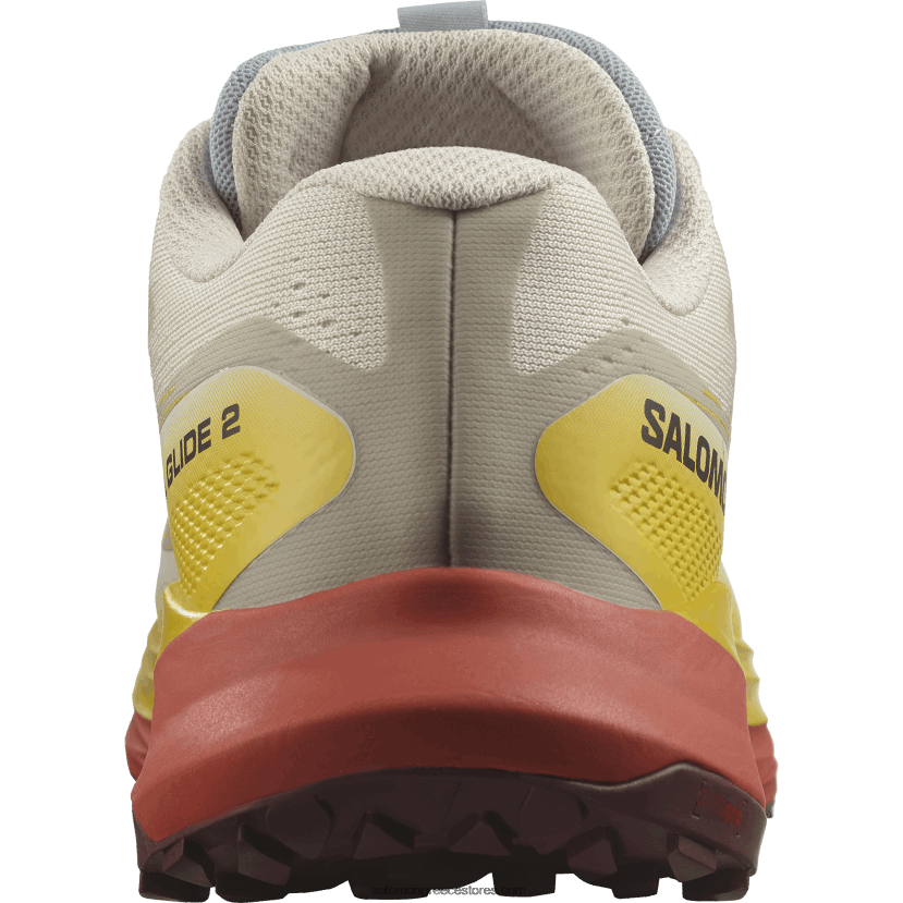 ανδρικά παπούτσια τρεξίματος - ultra glide 2 Salomon βροχερή μέρα/φρέζια/καυτερή σάλτσα DXFPHB1441