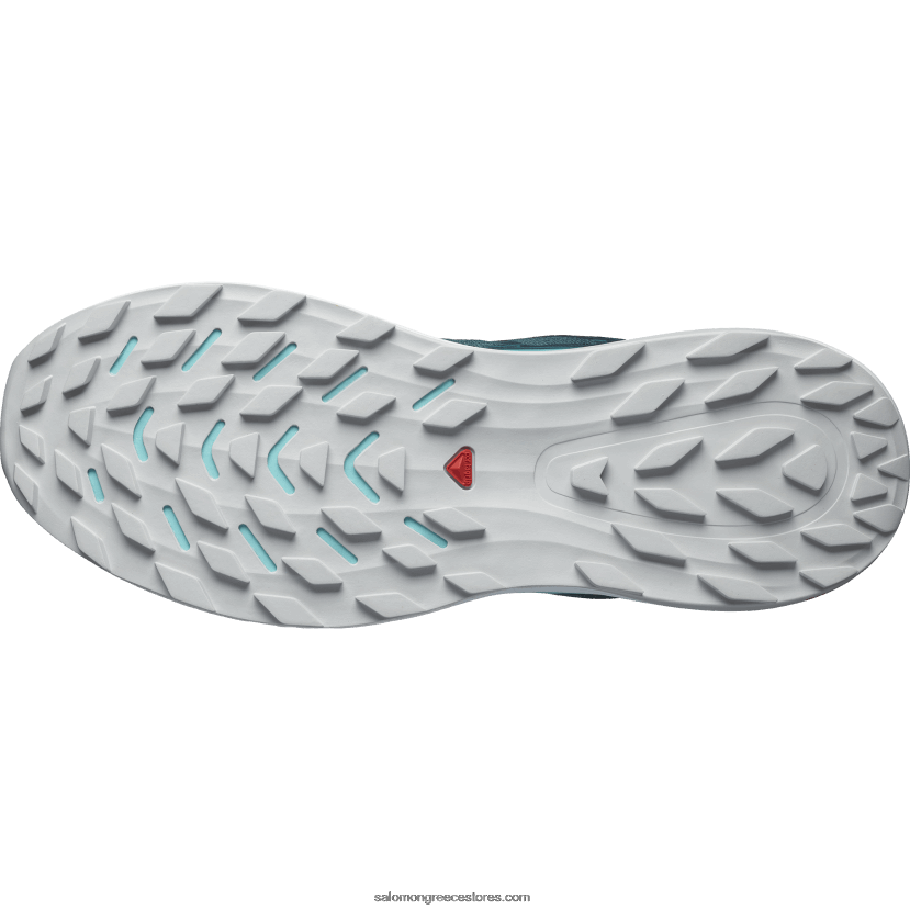 ανδρικά παπούτσια τρεξίματος - ultra glide 2 πλάτους Salomon ατλαντικό βαθύ/μπλε λάμψη/φλογερό κόκκινο DXFPHB1469