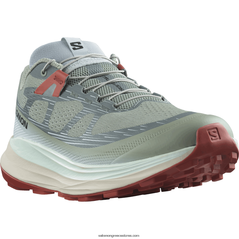 ανδρικά παπούτσια τρεξίματος - ultra glide 2 Salomon κρίνο pad/λευκασμένο aqua/καυτερή σάλτσα DXFPHB1440