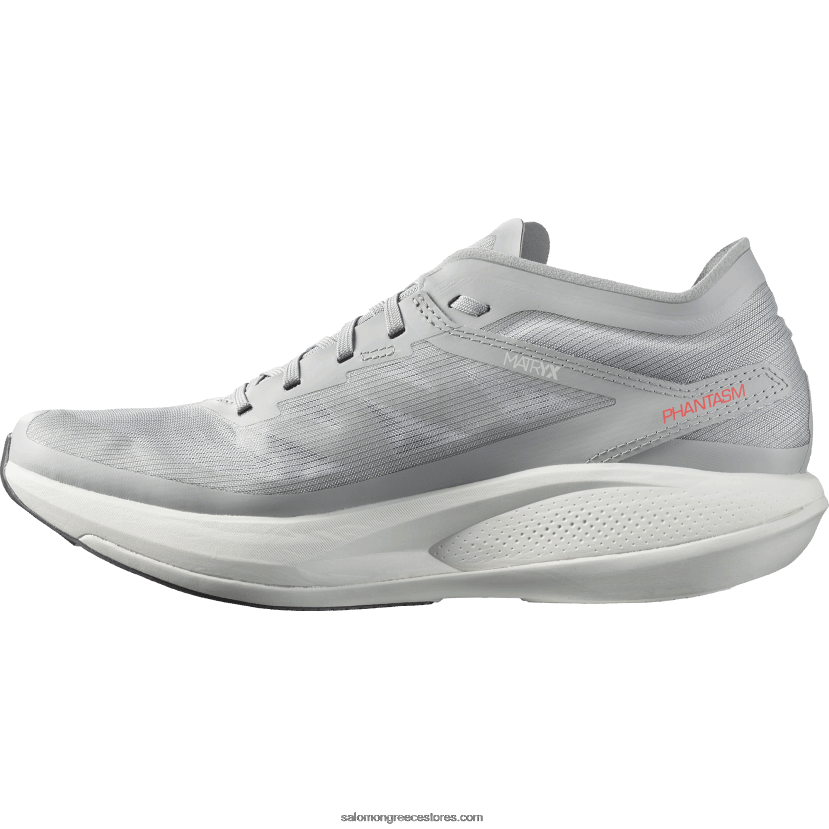 ανδρικά παπούτσια για τρέξιμο - phantasm Salomon κράμα/σεληνιακό ροκ/κόκκινο παπαρούνας DXFPHB1074