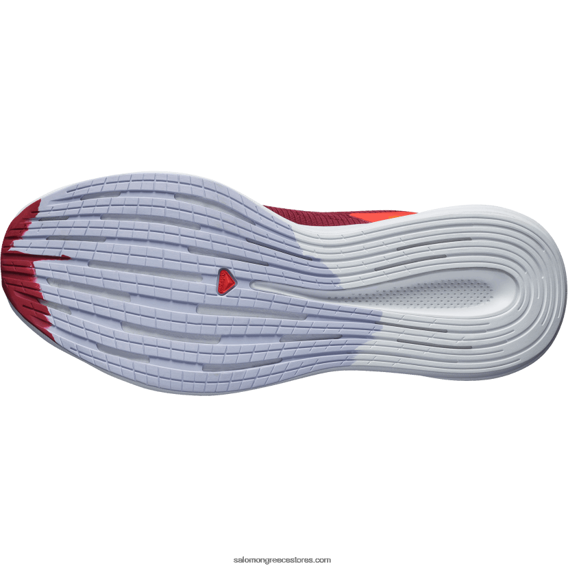 ανδρικά παπούτσια για τρέξιμο - spectur Salomon ποδηλασία κόκκινο/ζωντανό πορτοκαλί/μωβ ρείκι DXFPHB1077