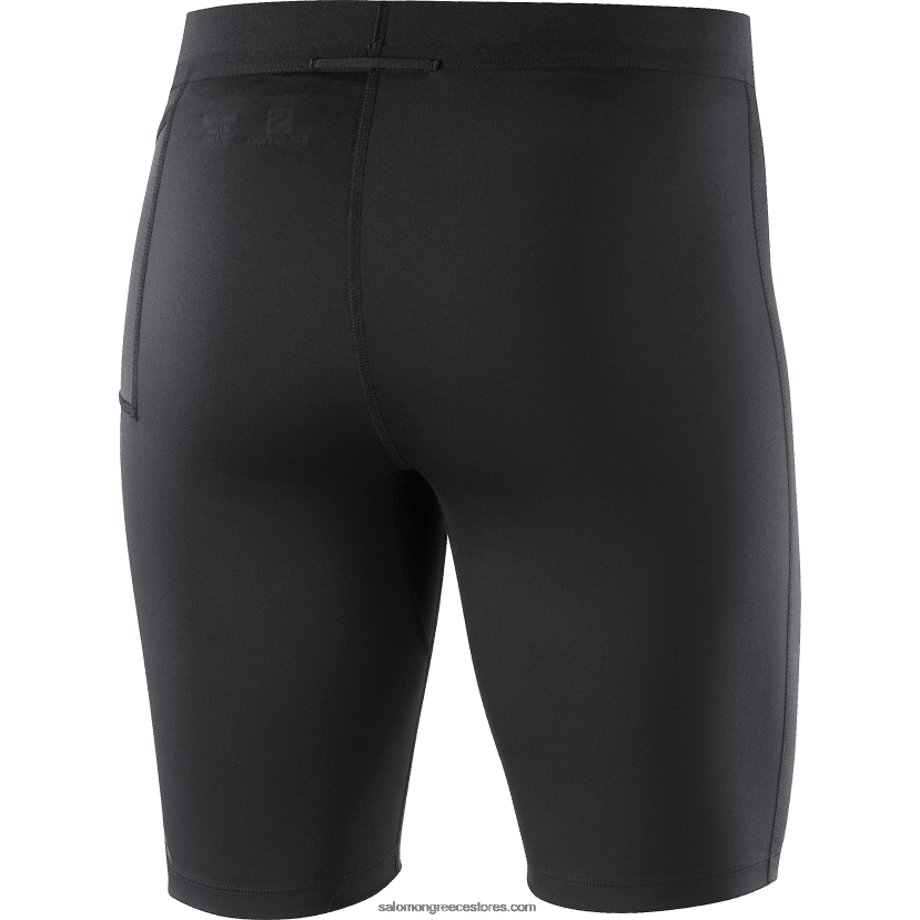 ανδρικό καλσόν - σταυρός 9 Salomon βαθύ μαύρο DXFPHB254