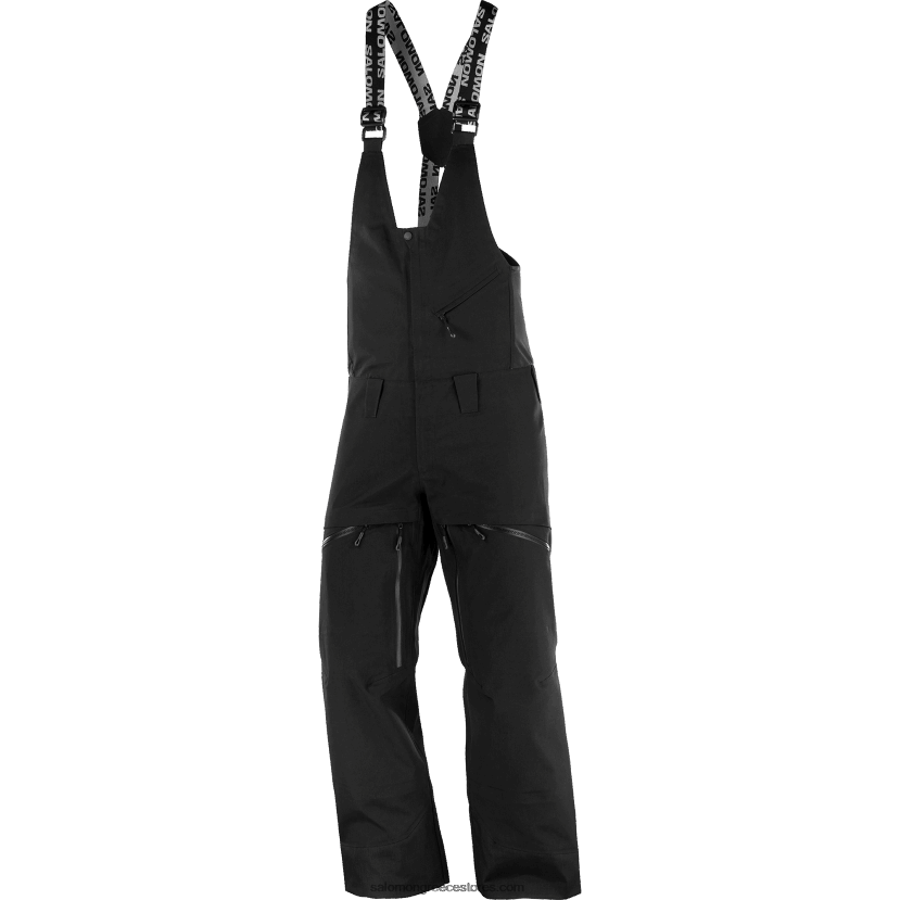 ανδρικά παντελόνια - στάση Salomon βαθύ μαύρο DXFPHB258