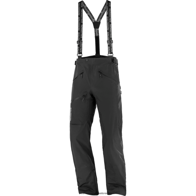 ανδρικό παντελόνι - mtn gore-tex Salomon βαθύ μαύρο DXFPHB256