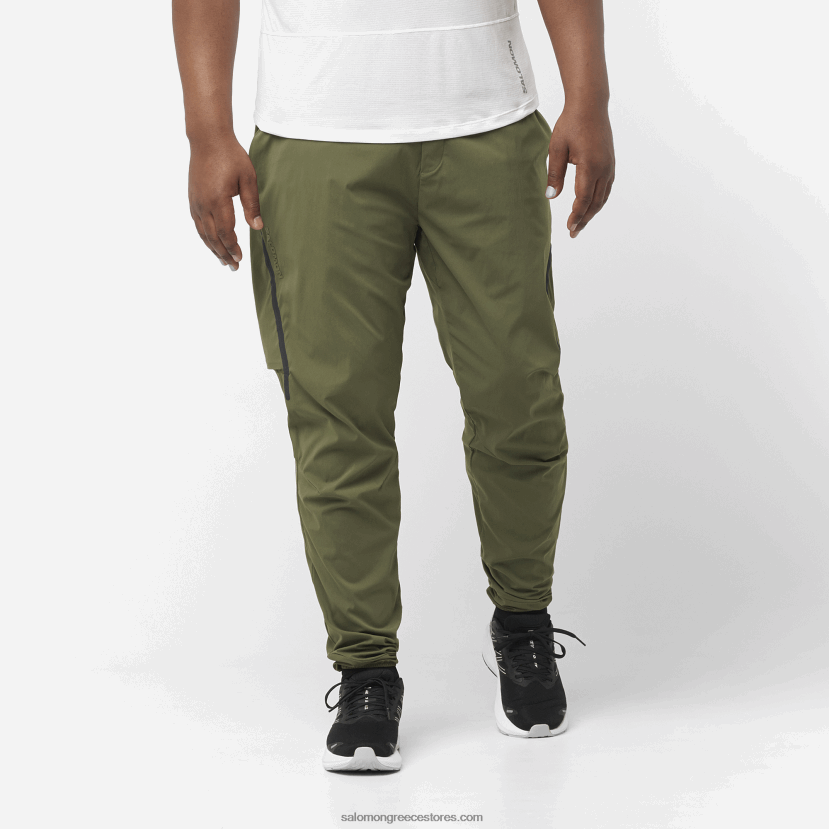 ανδρικά παντελόνια - runlife Salomon φύλλο σταφυλιού DXFPHB249