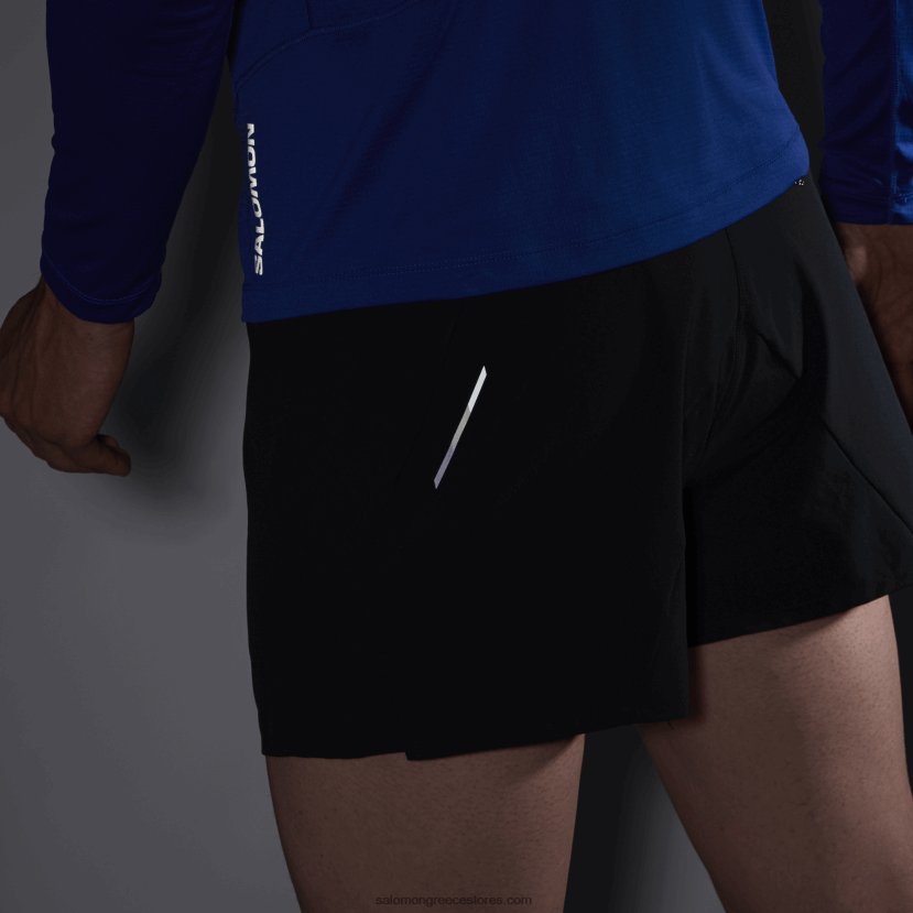 ανδρικό σορτς - σταυρός 3 Salomon μαύρος DXFPHB267
