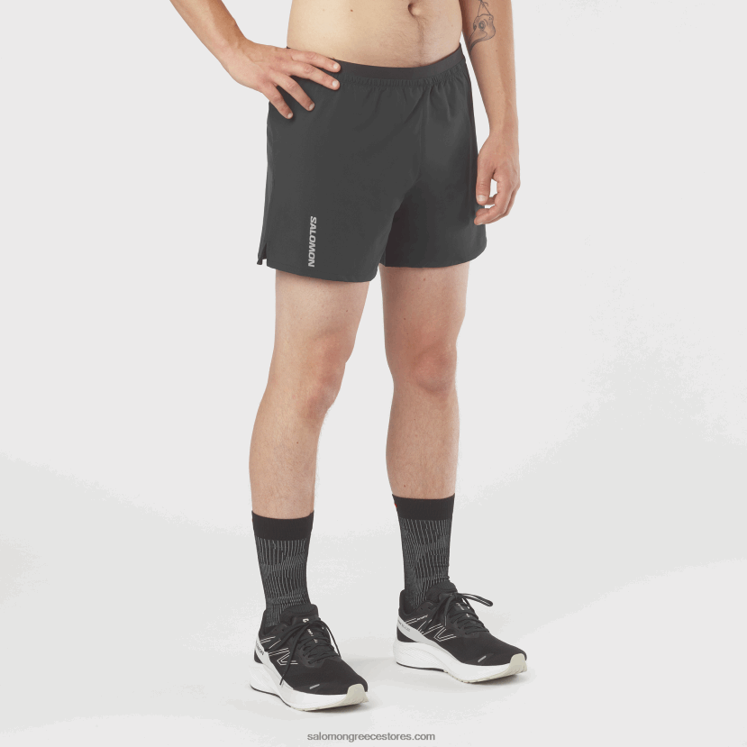 ανδρικό σορτς - σταυρός 5 Salomon βαθύ μαύρο DXFPHB272