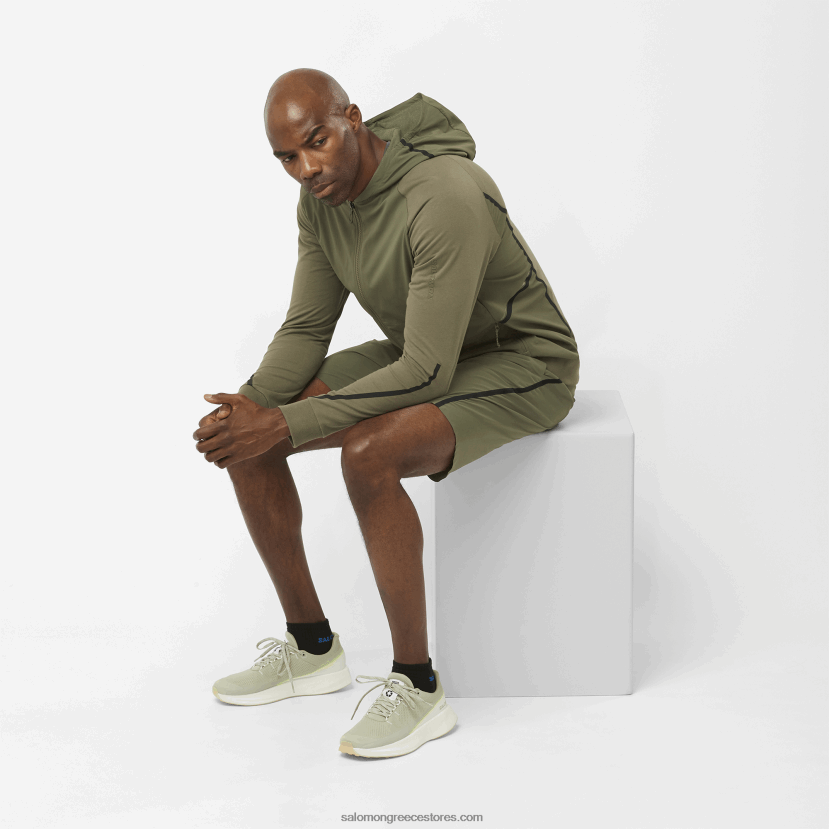 ανδρικά σορτς - runlife Salomon φύλλο σταφυλιού DXFPHB262