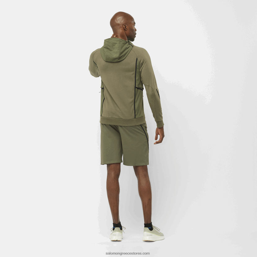 ανδρικά σορτς - runlife Salomon φύλλο σταφυλιού DXFPHB262