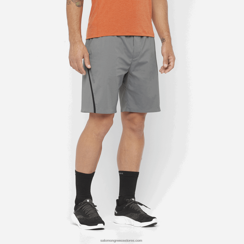 ανδρικά σορτς - runlife Salomon ήσυχη σκιά DXFPHB263