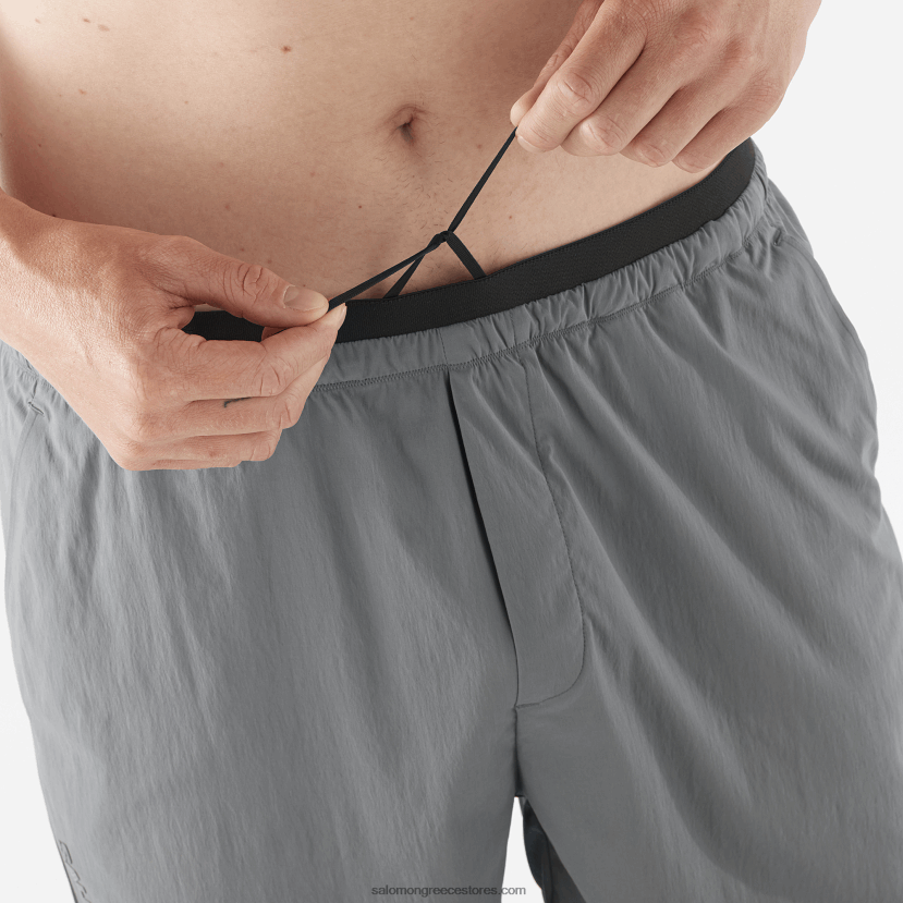 ανδρικά σορτς - runlife Salomon ήσυχη σκιά DXFPHB263
