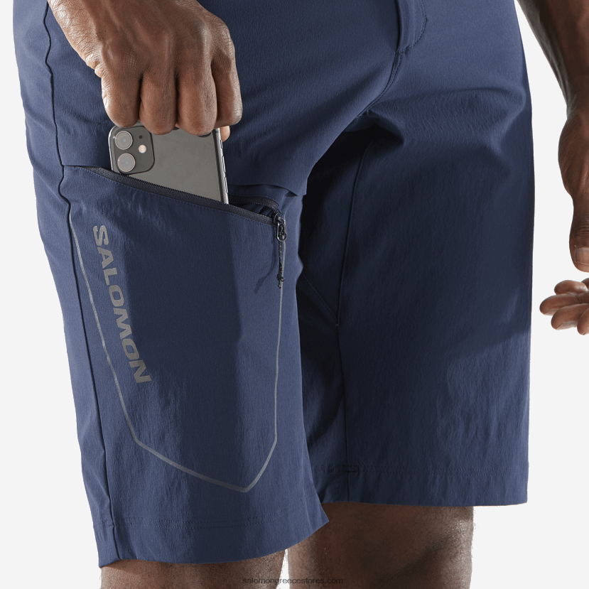 ανδρικό σορτς - wayfarer Salomon ναυτική ίριδα DXFPHB297