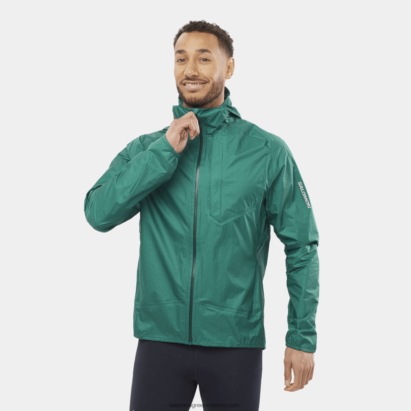 ανδρικό μπουφάν με κέλυφος - bonatti αδιάβροχο Salomon ειρηνικός DXFPHB1104