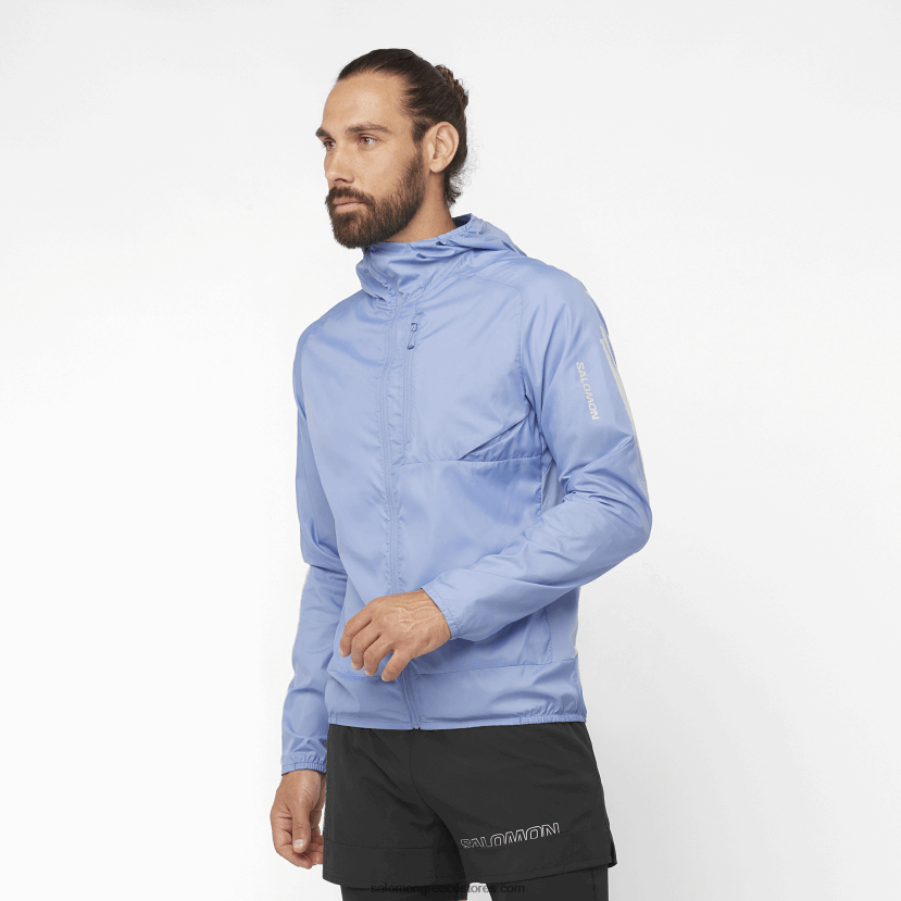 ανδρικό wind jacket hoodie - bonatti cross wind Salomon αγγλικό αρχοντικό DXFPHB1090