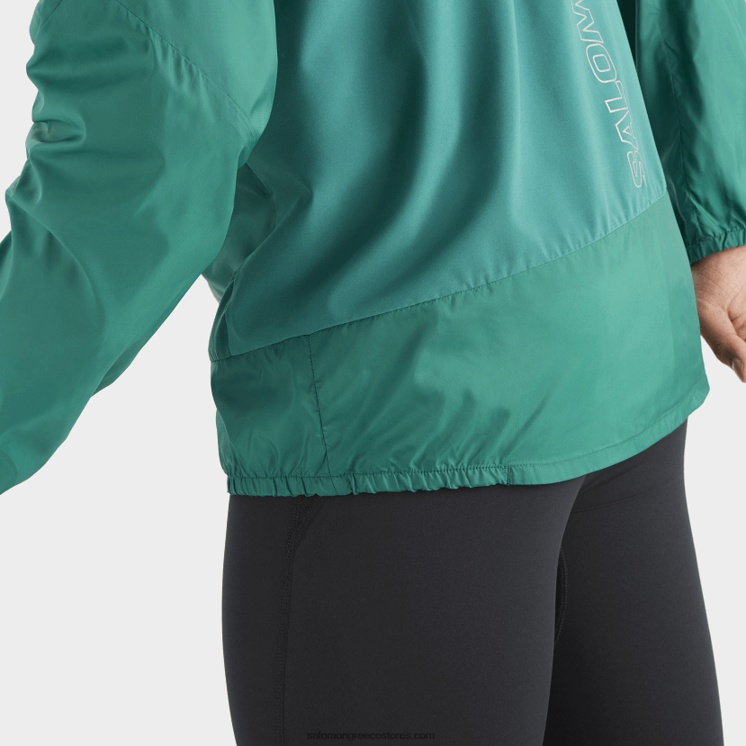 ανδρικό wind jacket hoodie - bonatti cross wind Salomon ειρηνικός DXFPHB1096