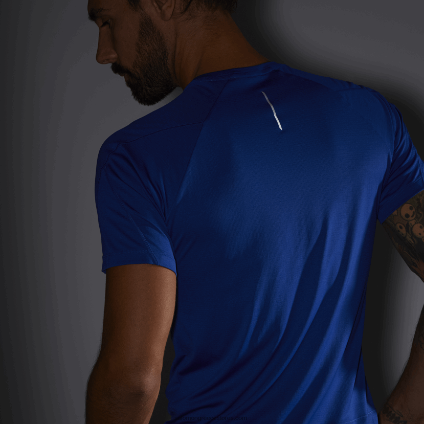 ανδρικό κοντομάνικο μπλουζάκι - σταυρωτό τρέξιμο Salomon σερφάρω στο διαδίκτυο DXFPHB236