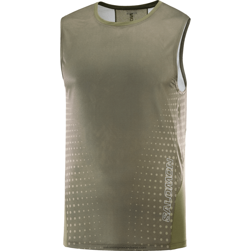 ανδρική δεξαμενή - αίσθηση aero Salomon σταφυλόφυλλο/σκούρο πράσινο DXFPHB242