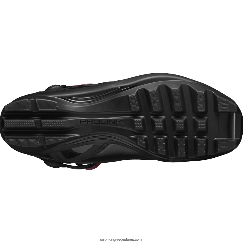 ανδρικές κλασικές σκανδιναβικές μπότες - έξοδος διαφυγής Salomon μαύρος DXFPHB695