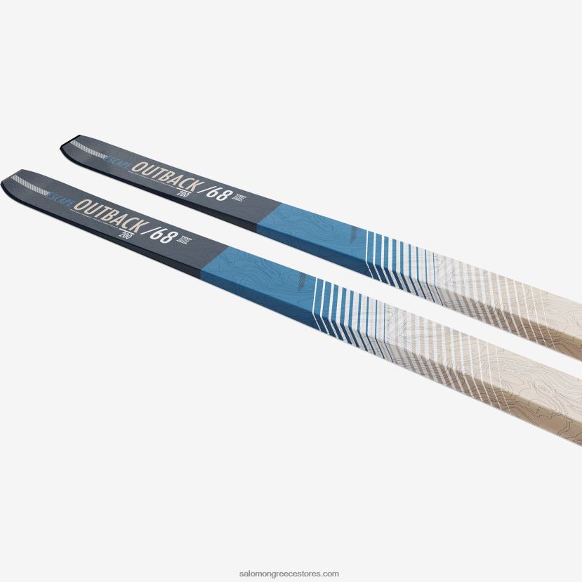 ανδρικά κλασικά σκανδιναβικά σκι - Escape 68 outback flat Salomon l41254000+ DXFPHB677