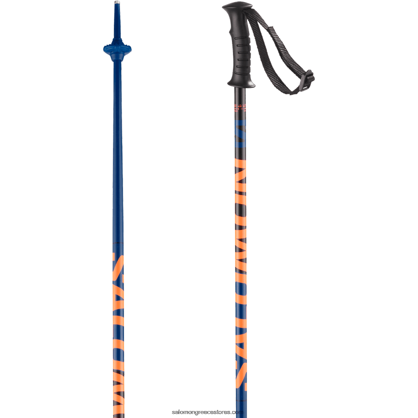 junior - παιδικά αλπικά κοντάρια - kaloo junior Salomon μπλε DXFPHB1386