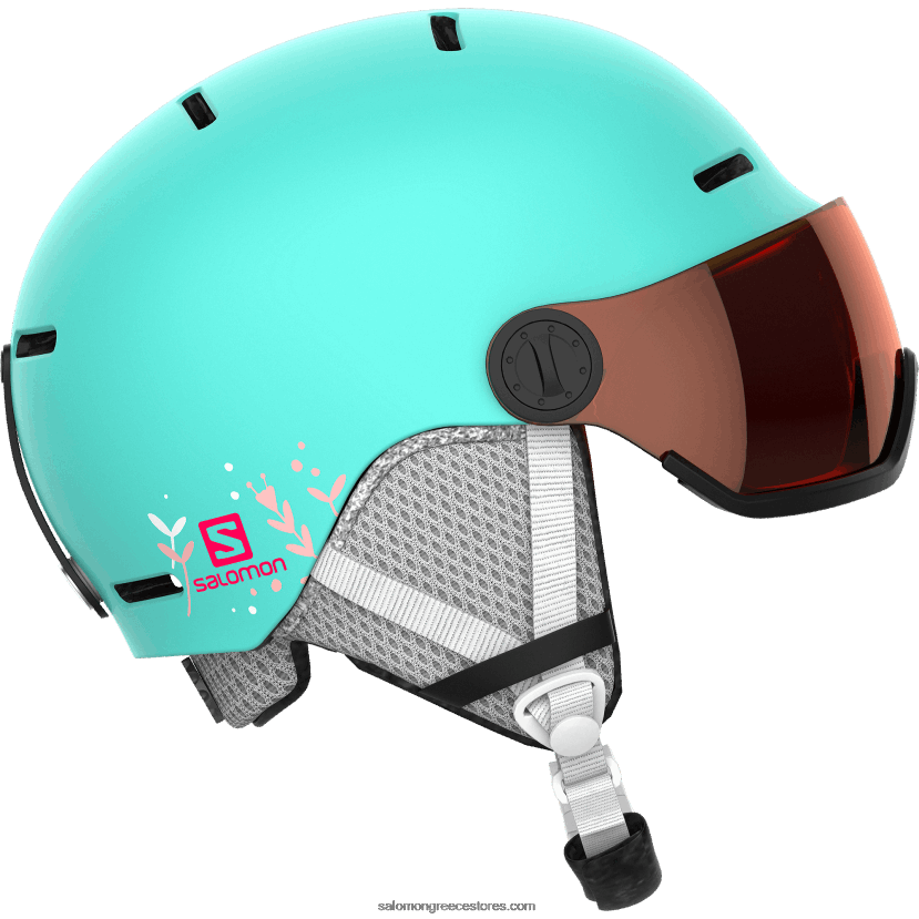 junior - παιδικό κράνος - γείσο grom Salomon αρούμπα γυαλιστερή DXFPHB1390