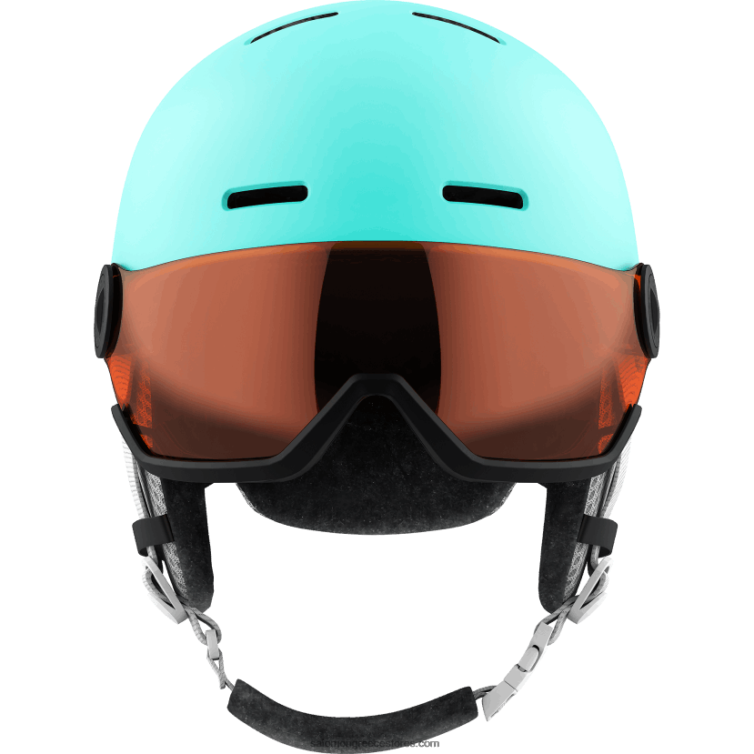 junior - παιδικό κράνος - γείσο grom Salomon αρούμπα γυαλιστερή DXFPHB1390