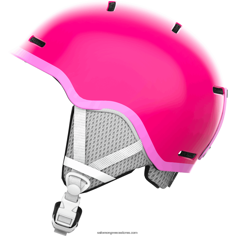 junior - παιδικό κράνος - grom Salomon γυαλιστερό/ροζ DXFPHB1397