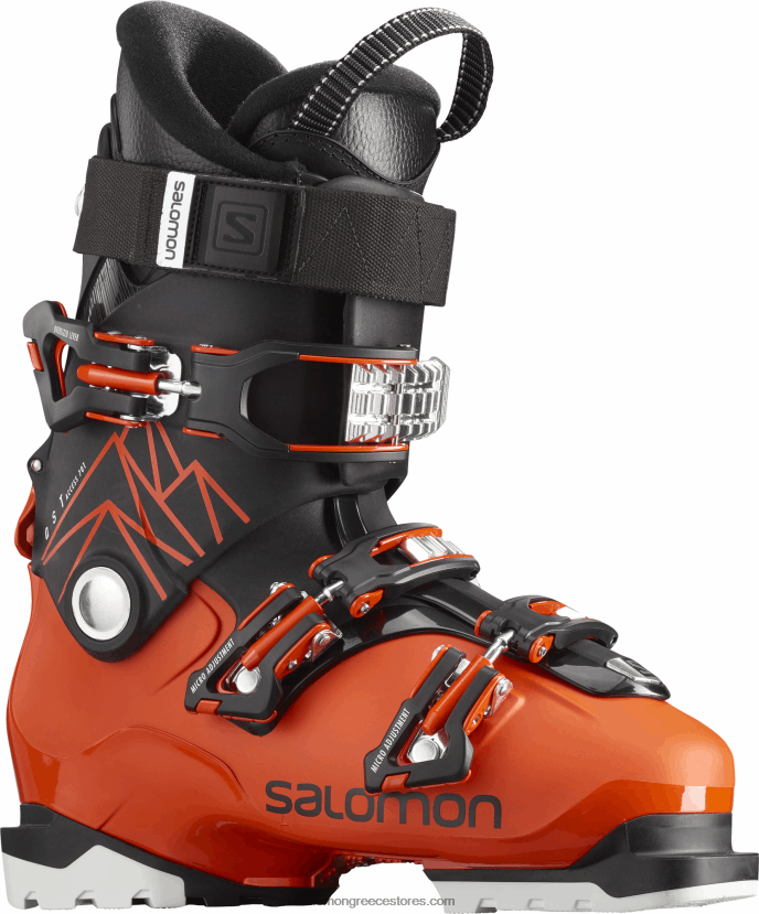 junior - παιδικές μπότες all-mountain - qst πρόσβαση 70 t Salomon πορτοκαλί/μαύρο DXFPHB1369