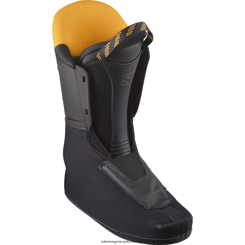 junior - παιδικές μπότες all-mountain - shift pro 80t at Salomon βροχερή μέρα/μαύρο/ηλιακή ενέργεια DXFPHB1372