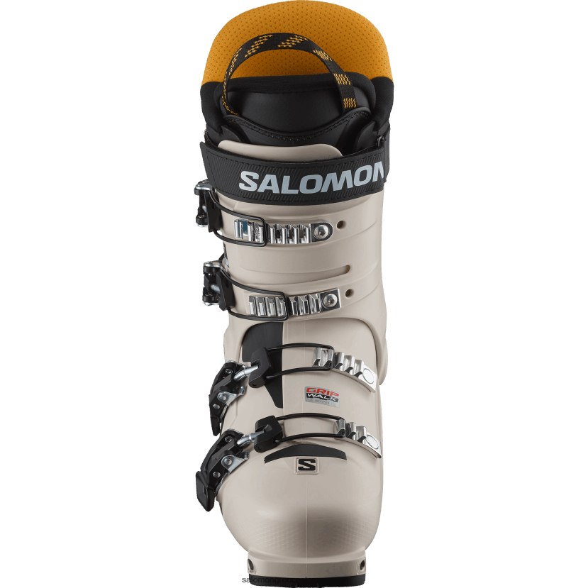 junior - παιδικές μπότες all-mountain - shift pro 80t at Salomon βροχερή μέρα/μαύρο/ηλιακή ενέργεια DXFPHB1372